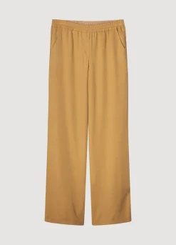 Hot Summum Airy, Straight-Leg Trousers Brown