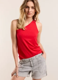 Sale Summum Asymmetric Singlet Red