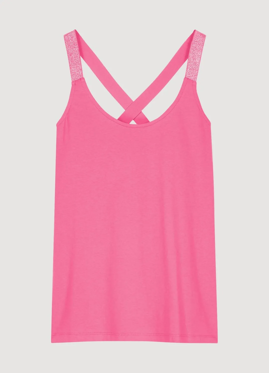 Clearance Summum Basic Vest Top Pink