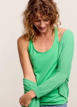 Discount Summum Basic Vest Top Green