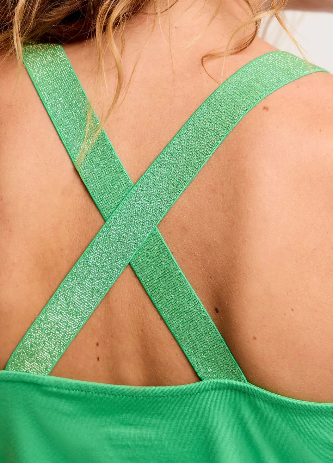 Discount Summum Basic Vest Top Green