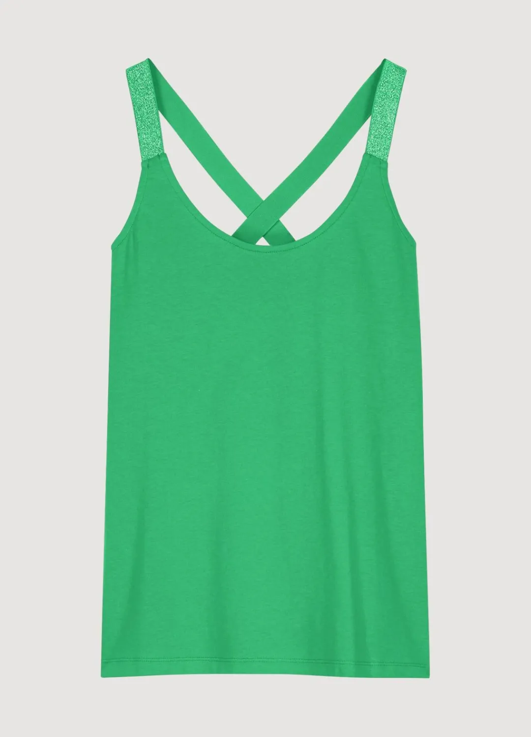 Discount Summum Basic Vest Top Green