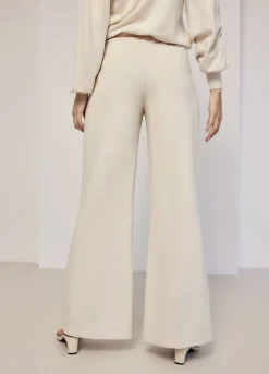 Online Summum Boot Cut Punto Milano Trousers Creme