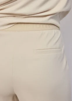 Online Summum Boot Cut Punto Milano Trousers Creme