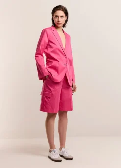 Fashion Summum Boyfriend Blazer Pink