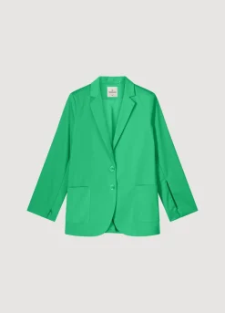 Online Summum Boyfriend Blazer Green
