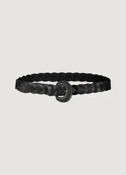Sale Summum Braided Belt Black
