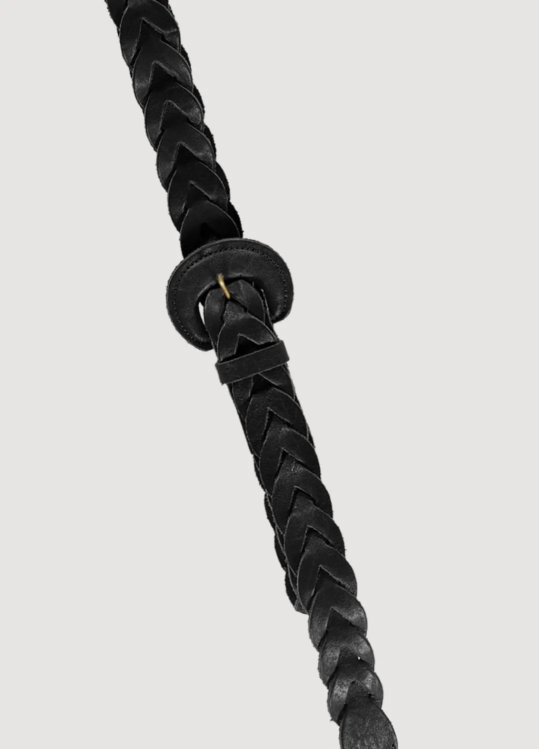 Sale Summum Braided Belt Black