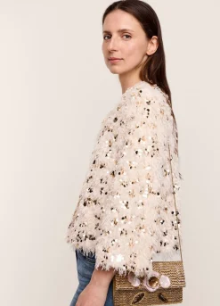 Sale Summum Clutch With Beads Pink