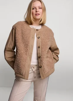 New Summum Cool Teddy Coat Creme