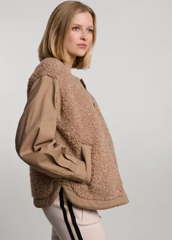 New Summum Cool Teddy Coat Creme