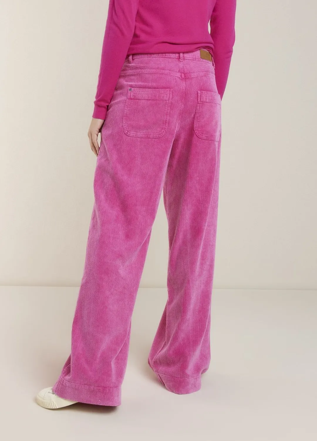 Fashion Summum Corduroy Trousers Pink