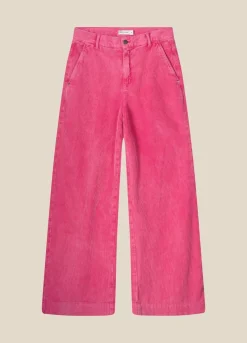Fashion Summum Corduroy Trousers Pink