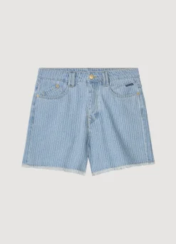 New Summum Denim Shorts Blue