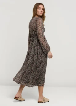 Sale Summum Dress With Waistbelt Multicolor