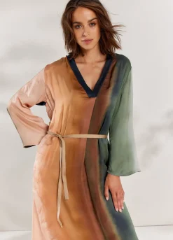 New Summum Faded-Print Dress Multicolor