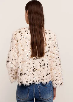 Clearance Summum Festive Short Jacket Creme