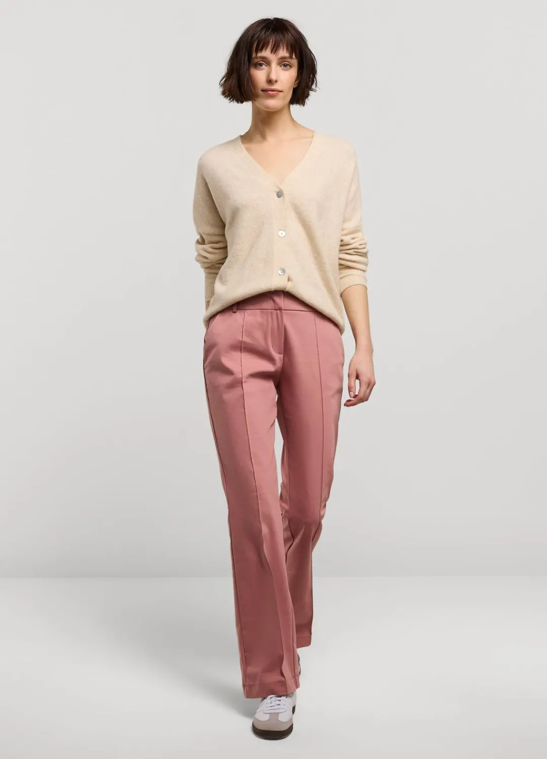 Outlet Summum Flared Trousers Pink