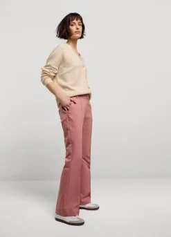 Outlet Summum Flared Trousers Pink