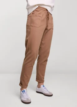 Clearance Summum Flowy Chinos Brown