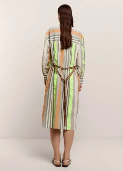 Best Summum Fluorescent Tunic Blouse Multicolor