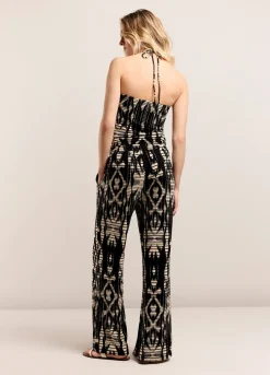 Online Summum Halter Jumpsuit Black