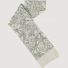 Clearance Summum Hand-Embroidered Scarf Creme