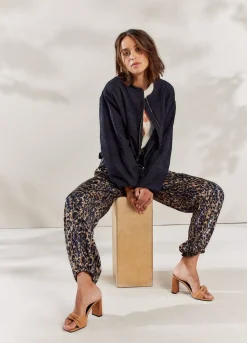 Outlet Summum Harem Trousers With Print Multicolor