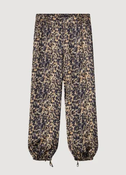 Outlet Summum Harem Trousers With Print Multicolor