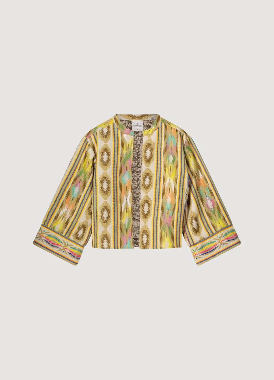 Outlet Summum Ikat Reversible Jacket Multicolor