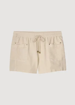 Discount Summum Jogger Fit Shorts Creme