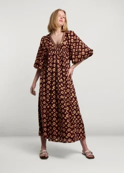 Sale Summum Kaftan Dress Red