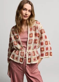 Best Summum Kimono-Look Jacket Multicolor
