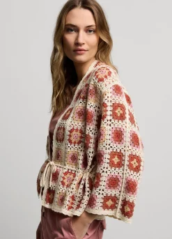 Best Summum Kimono-Look Jacket Multicolor