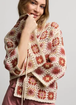 Best Summum Kimono-Look Jacket Multicolor