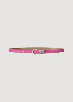 Fashion Summum Leather Belt Pink