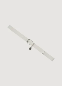 New Summum Leather Belt Creme