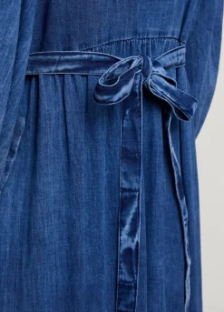 Sale Summum Long Indigo Dress Blue