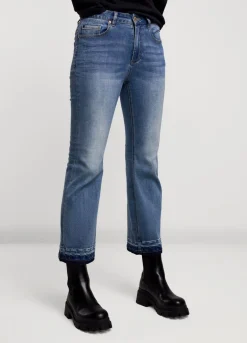 New Summum Maia Bootcut Jeans Blue