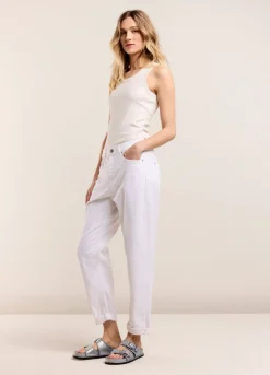 Sale Summum Mom Jeans White