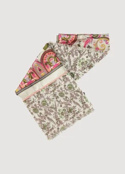 Clearance Summum Narrow Scarf With Print Multicolor