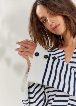 Outlet Summum Nautical Jumper Creme
