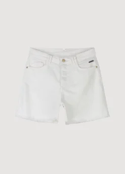 Clearance Summum Off Denim Shorts White