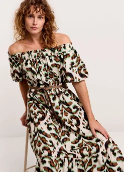Sale Summum Off-The-Shoulder Dress Multicolor