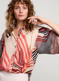Discount Summum Oversized Blouse Multicolor