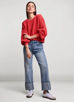 Outlet Summum Oversized Knit Jumper Pink