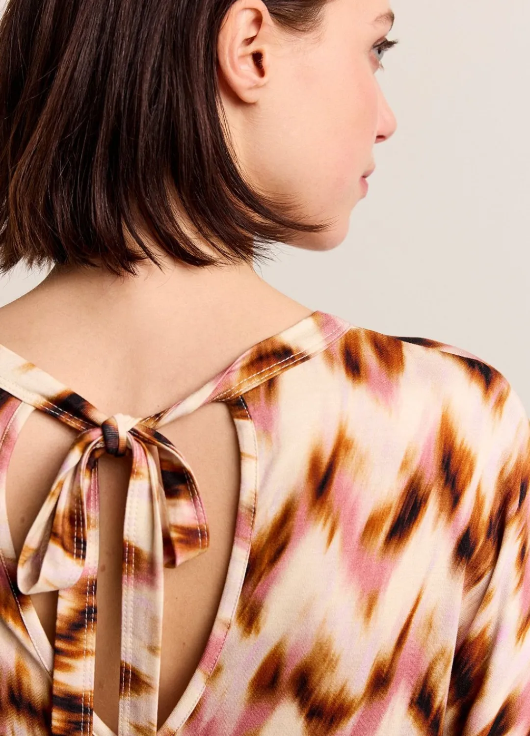 Clearance Summum Oversized Zigzag Top Multicolor