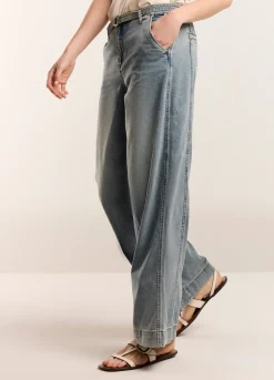 Clearance Summum Palazzo Jeans Blue