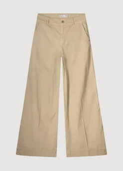 Hot Summum Palazzo Trousers Creme