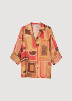 Sale Summum Printed Blouse Multicolor